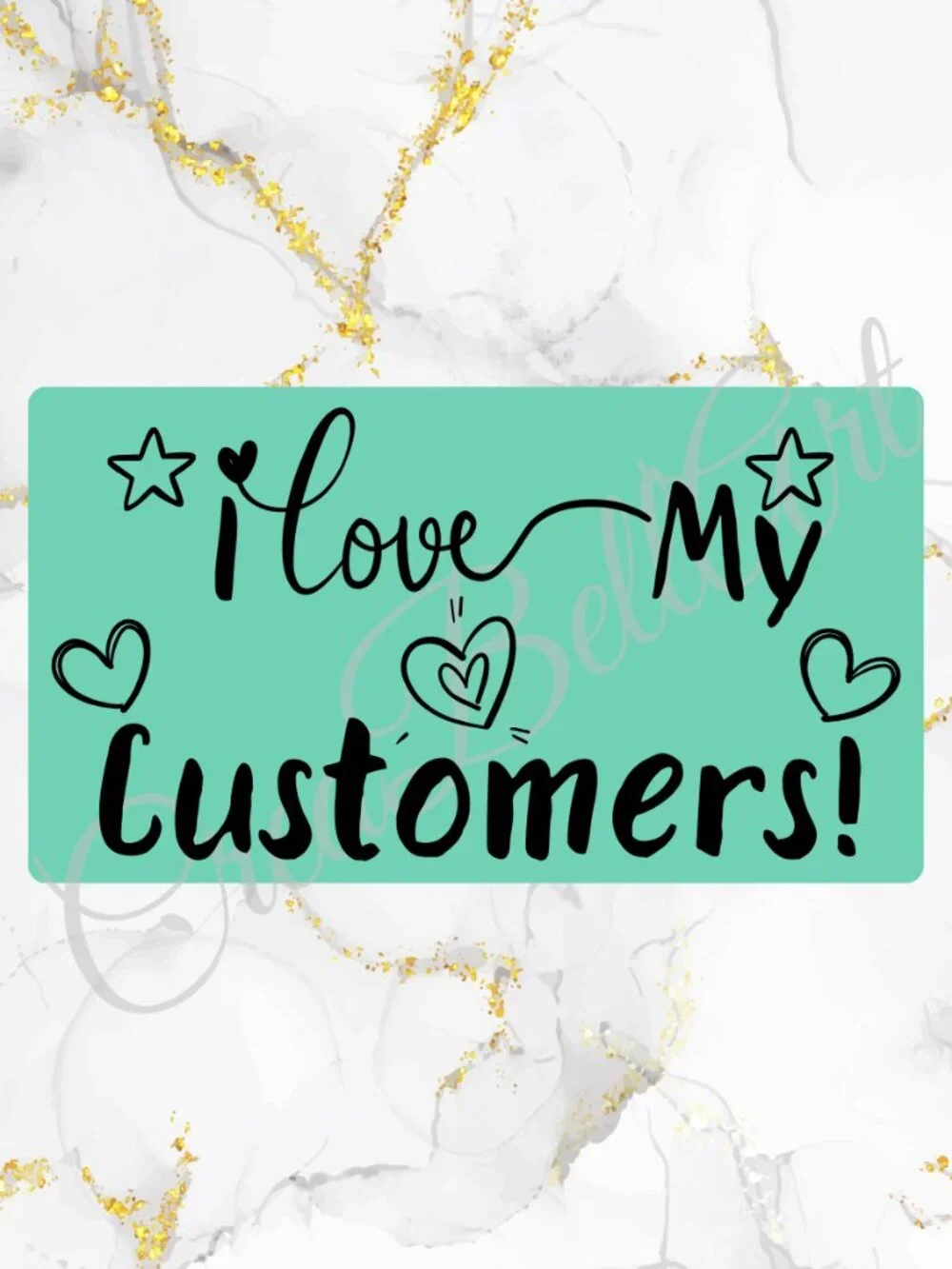 100 Thank you Stickers for Packaging | Small Business Labels